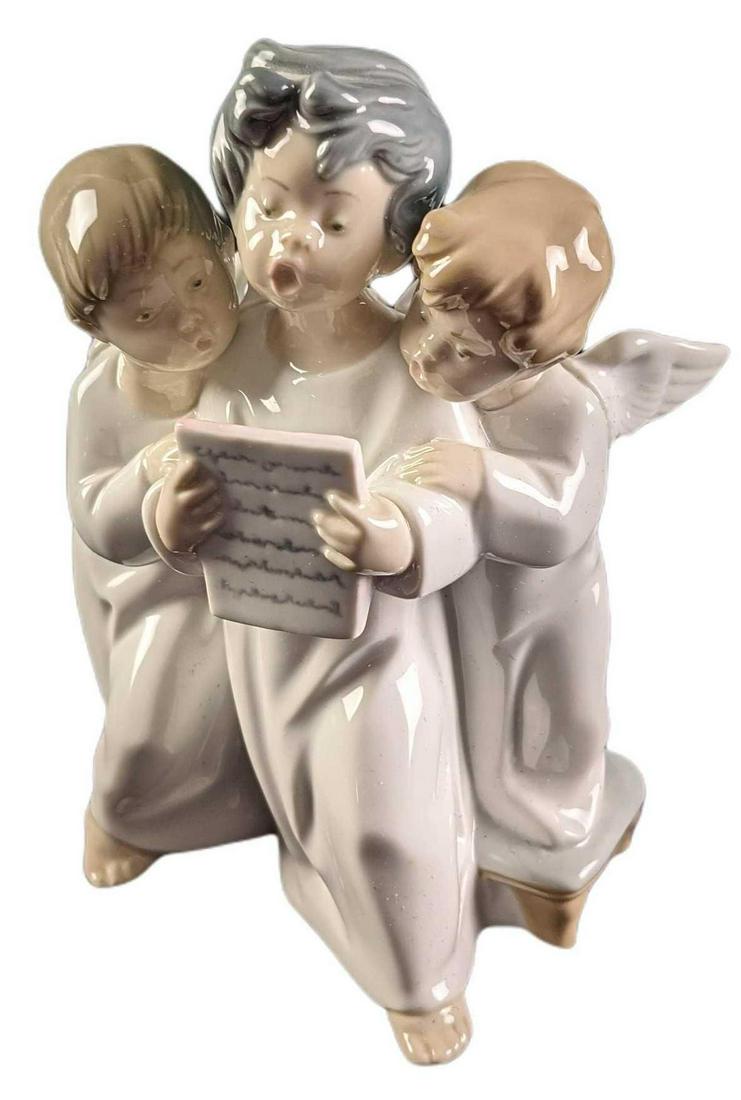 Lladro Children Angels Group Porcelain Figurine (1 of 7)