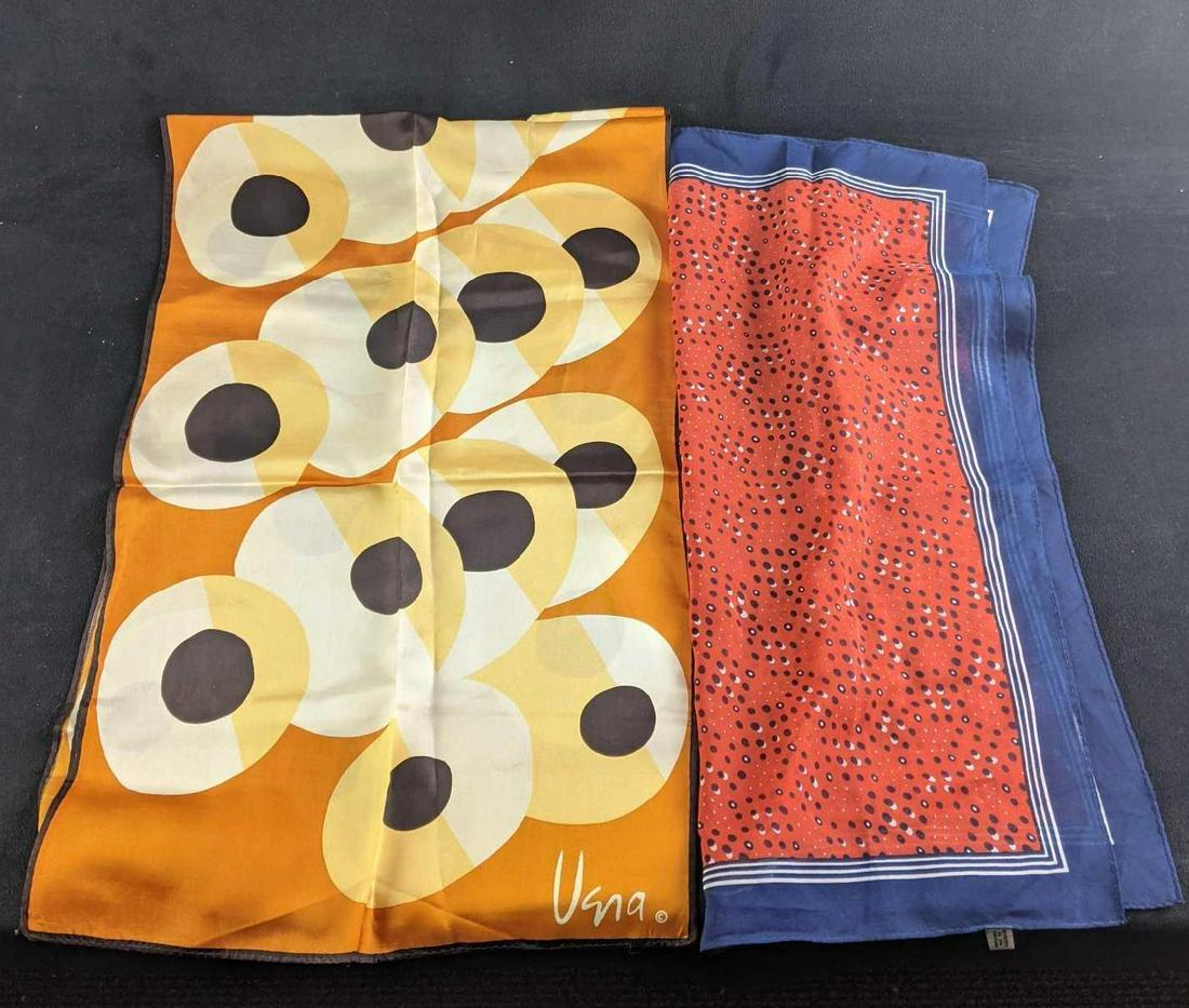 Vintage Scarves Vera Brand Scarf and Small Scarf (1 of 8)