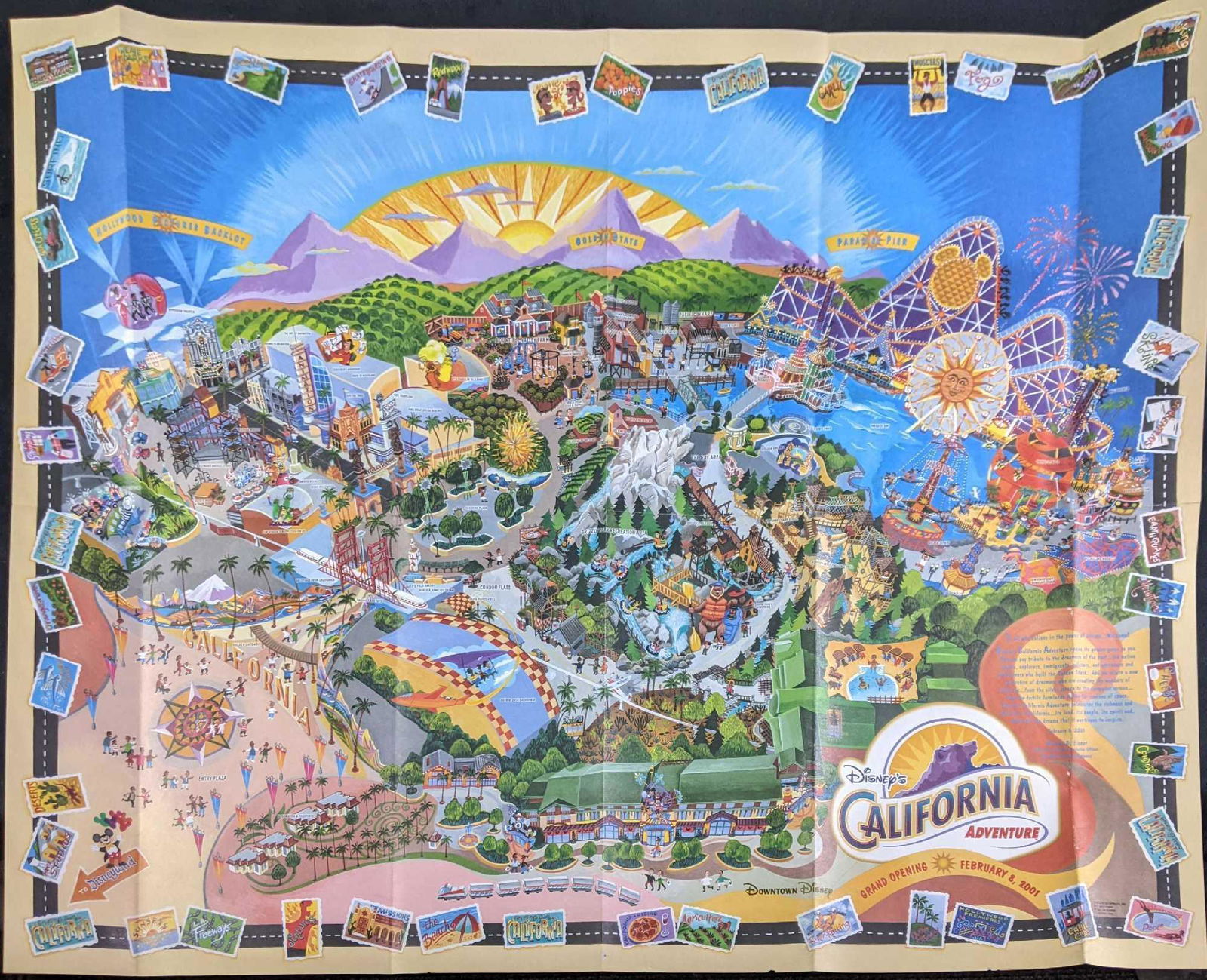 Disney's California Adventure Grand Opening Poster (1 of 5)