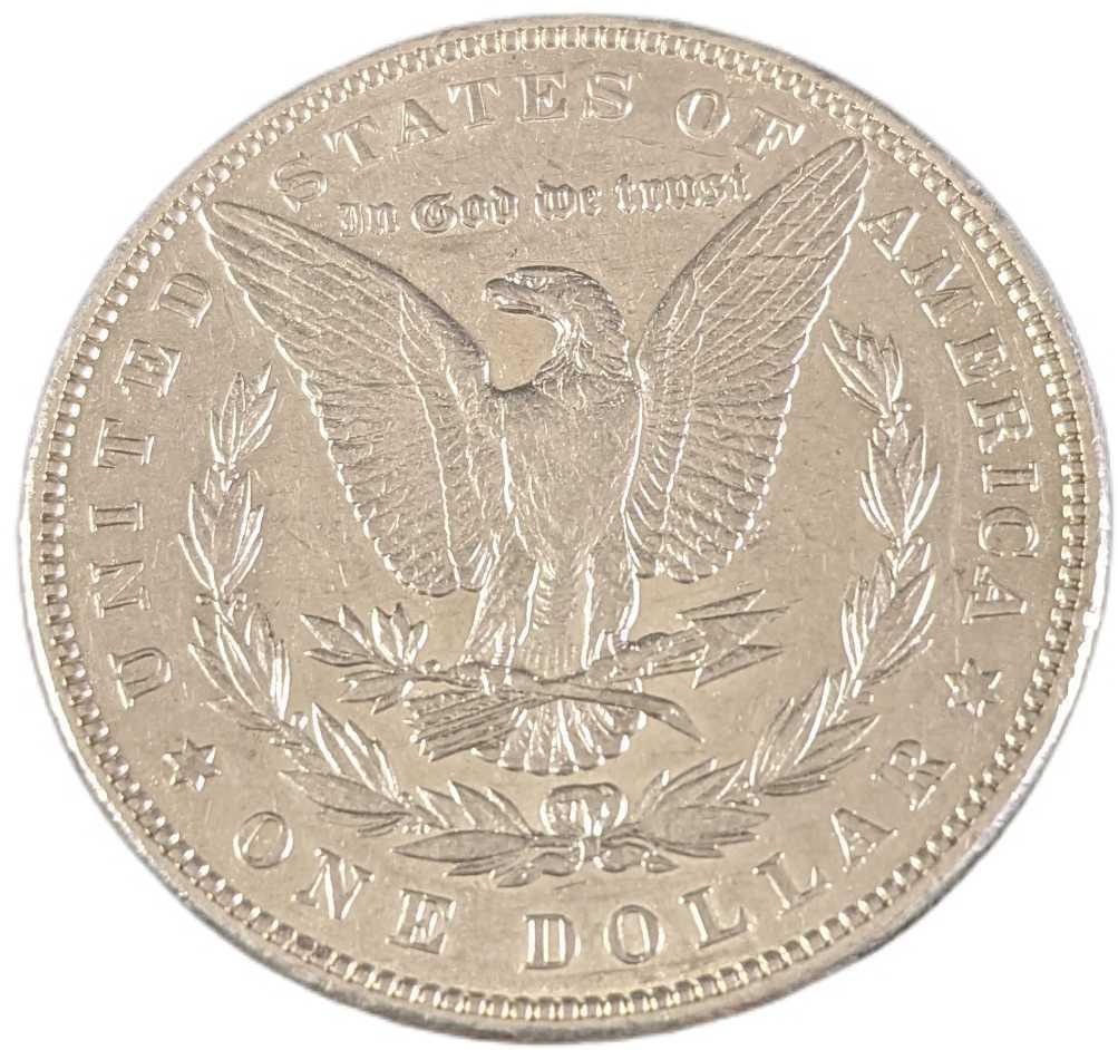1887 US Morgan Silver Dollar (1 of 2)