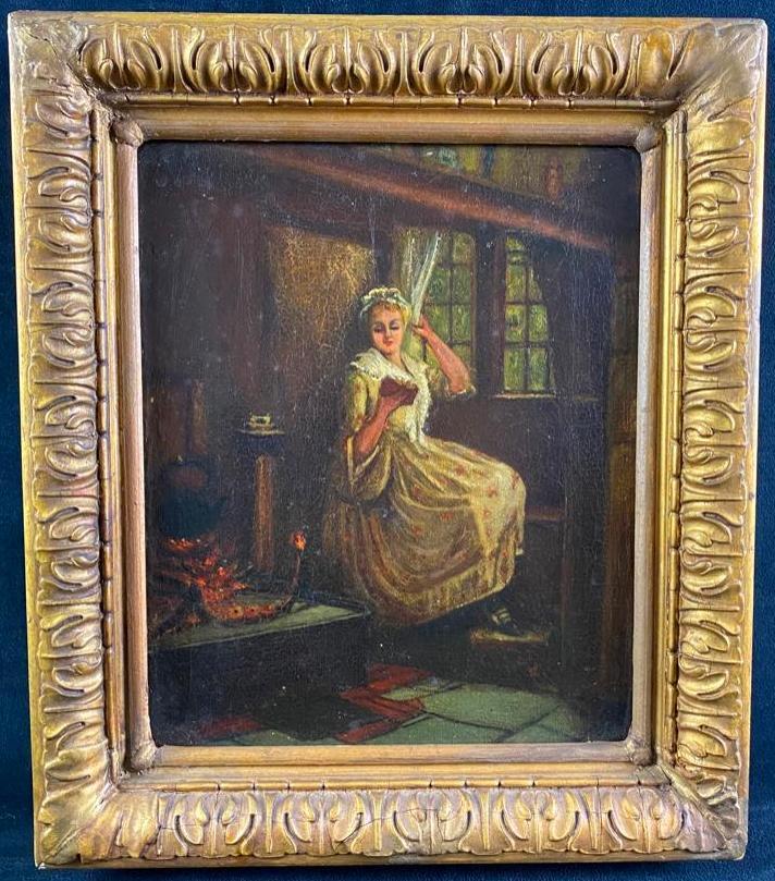 Servant Girl Reading By Window - Pickersgill (1 of 4)