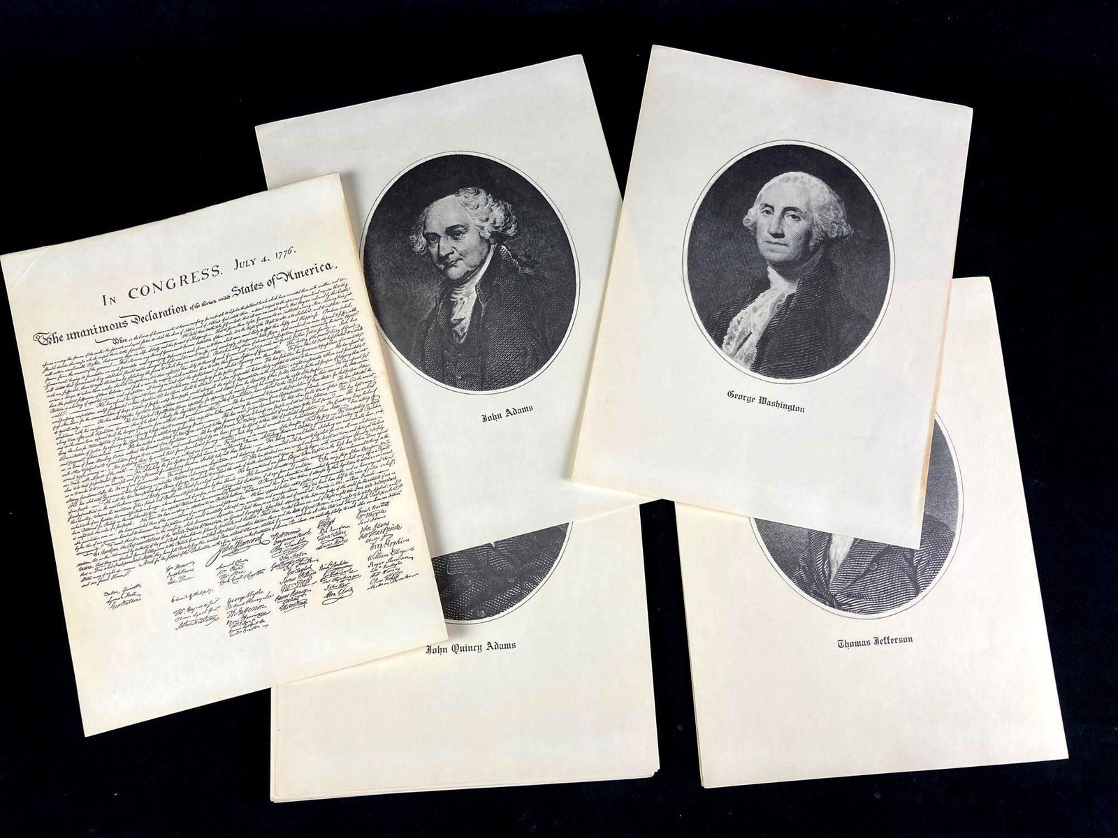 Lithographs of US Presidents (1 of 3)
