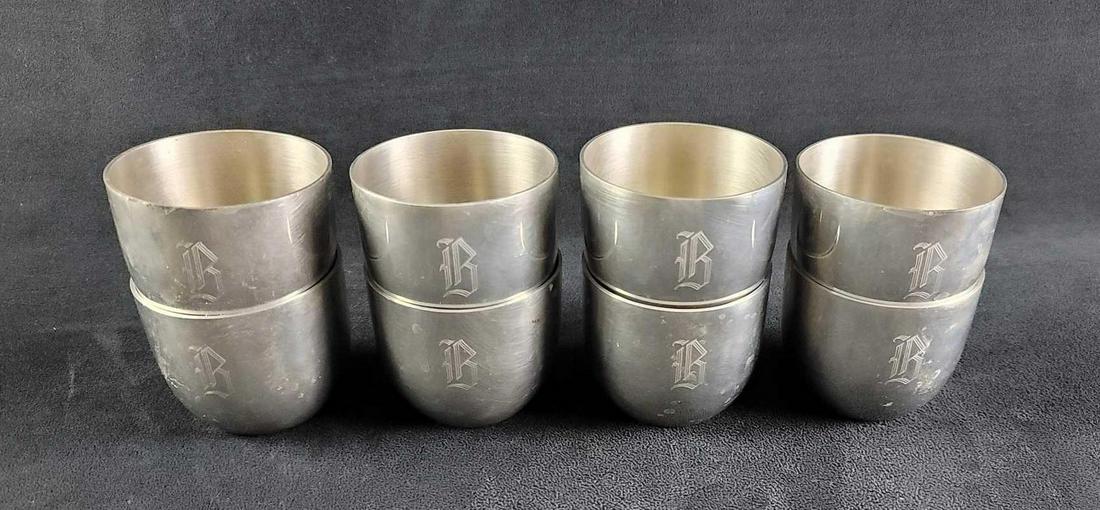 Jefferson Cup Shirley Handmade Pewter Goblets (1 of 7)