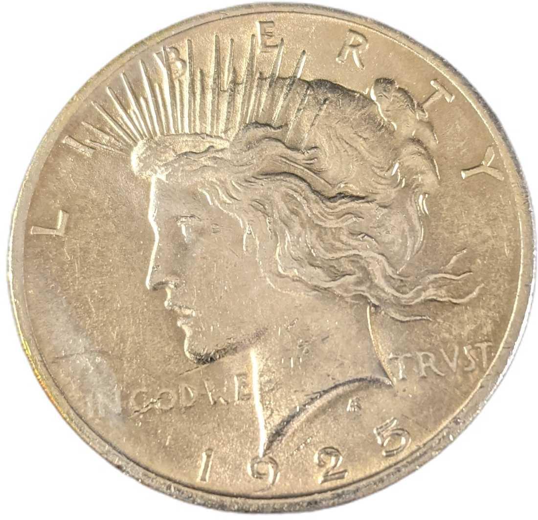 Vintage US Peace Silver Dollars (1 of 2)