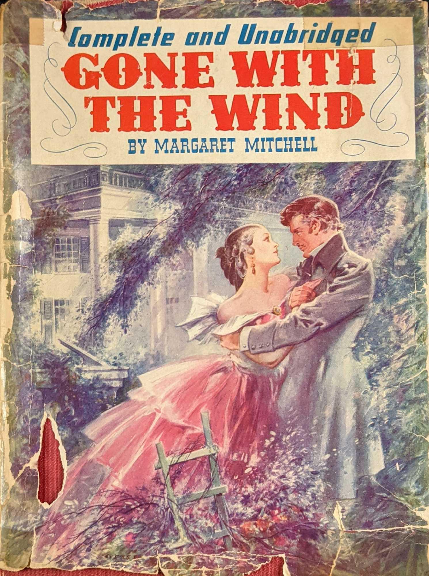 Vintage Hardcover Movie Edition Gone With The Wind (1 of 10)