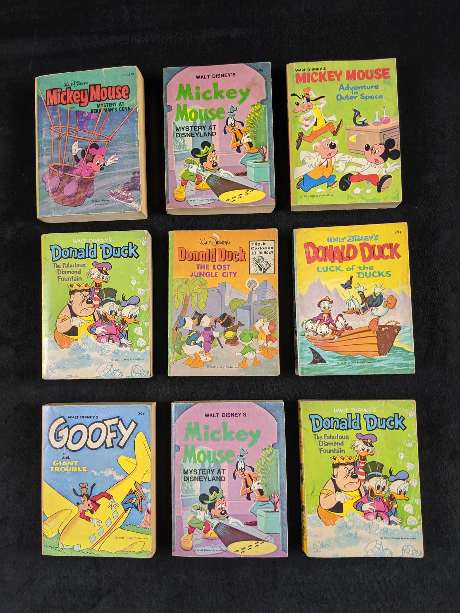 Lot Of Nine Vintage Whitman Disney Big Little Books B (1 of 6)