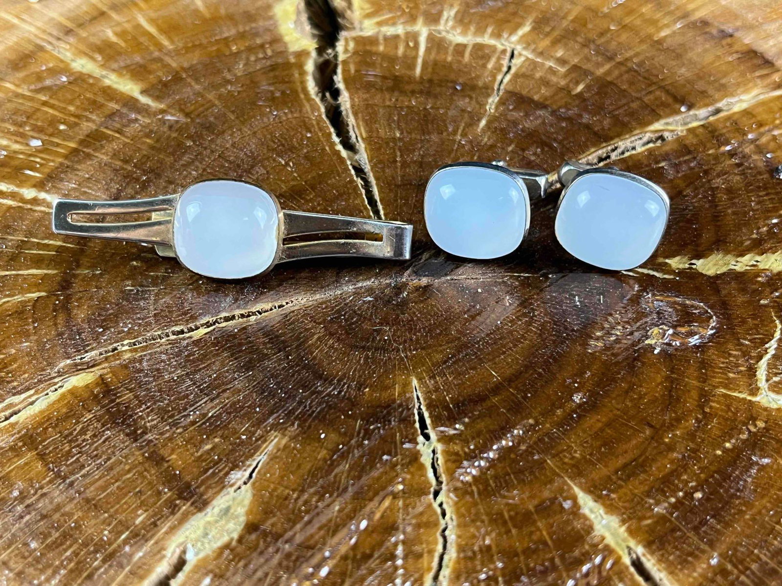 Men's Cufflink and Tie Clip Set (1 of 6)
