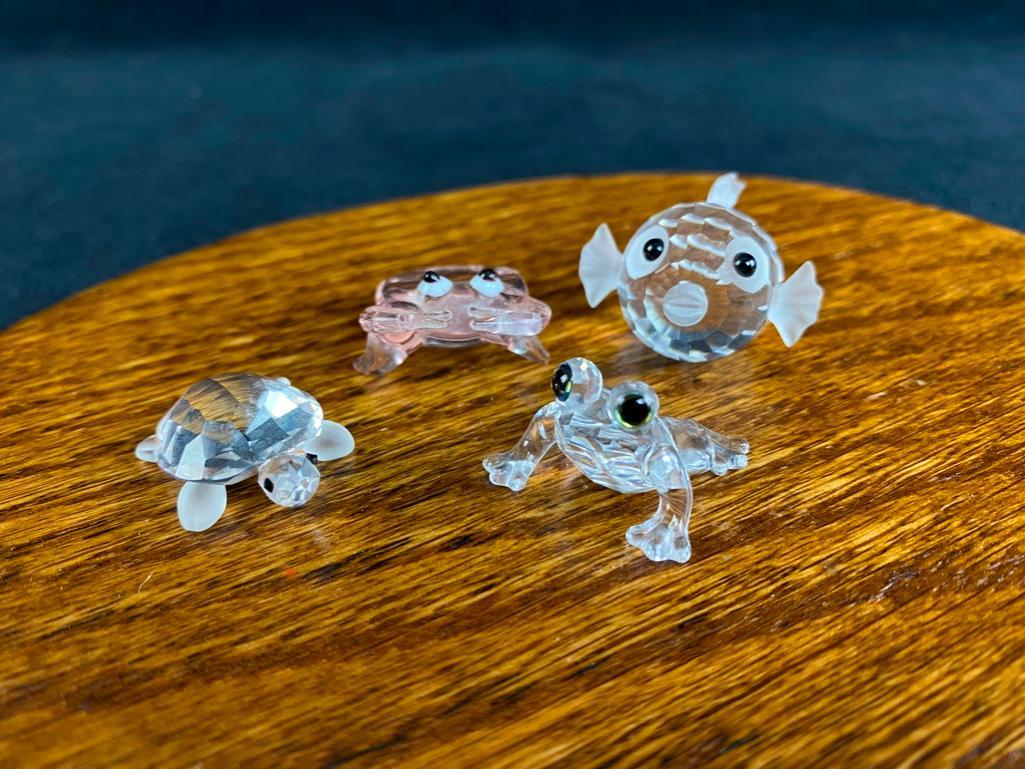 Lot of 4 Swarovski Mini Animal Figurines (1 of 4)