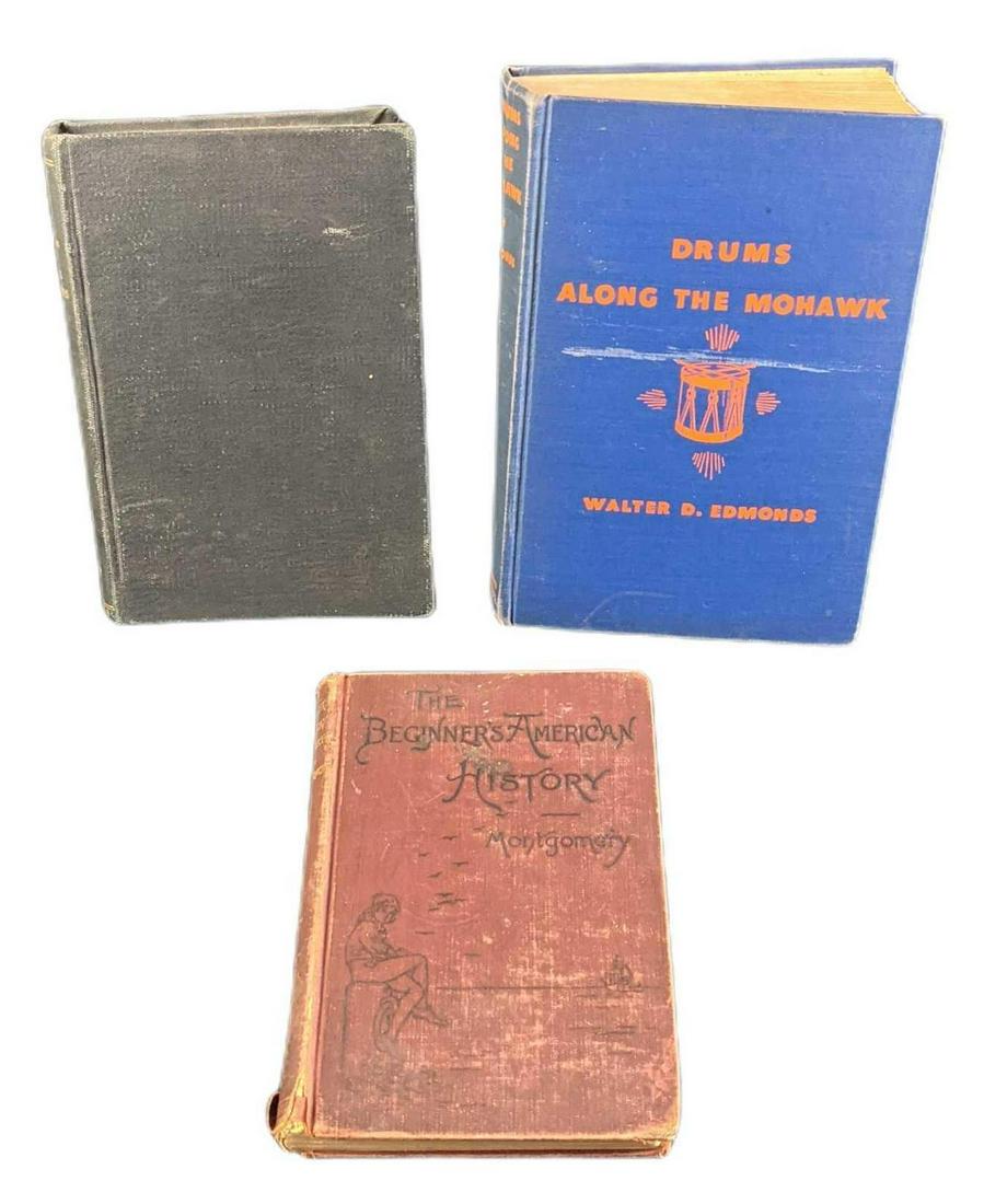 3 Vintage Hardcovers Drums Along The Mohawk Across The (1 of 9)