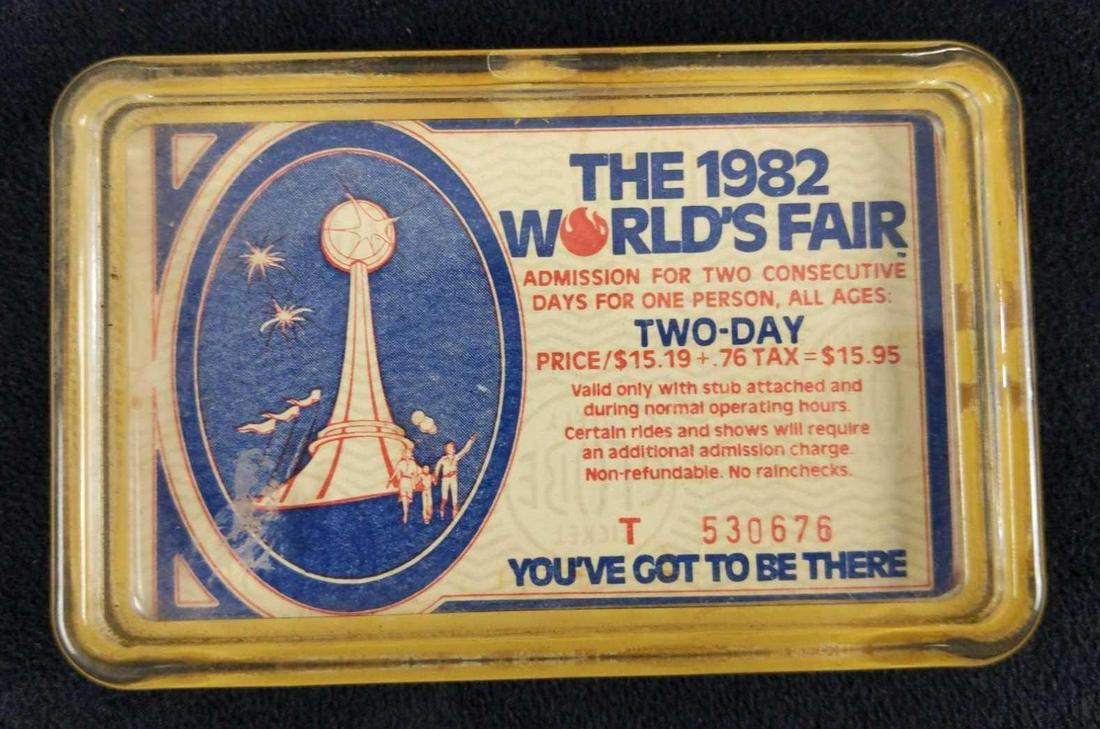 1982 World's Fair, Knoxville, Tennessee. 4 Medal Set.