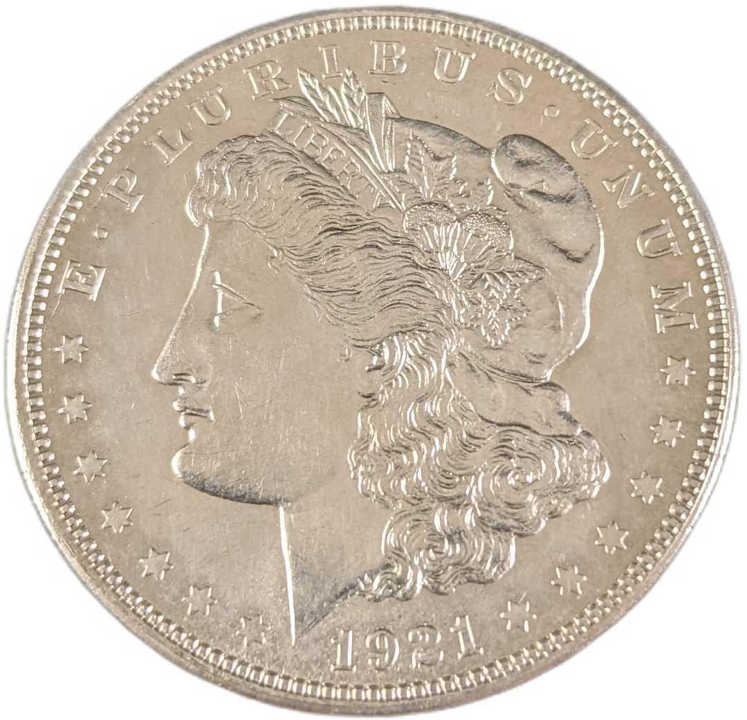 1921 US Morgan Silver Dollar (1 of 2)