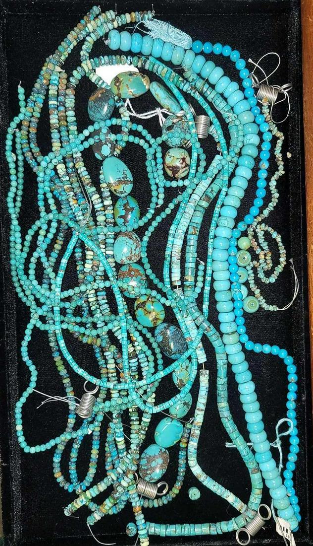 Turquoise Jewelry Gemstones Beads Nature (1 of 6)