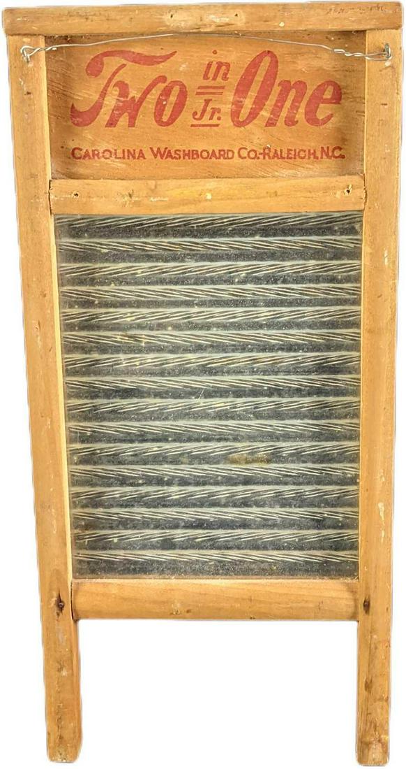 Carolina Washboard Co Two In One Jr Washboard Glass (1 of 4)