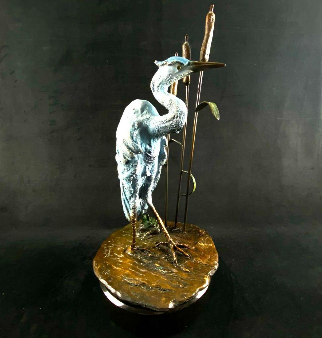 Limited Edition 15/399 Signed John Townsend Blue Heron (1 of 13)