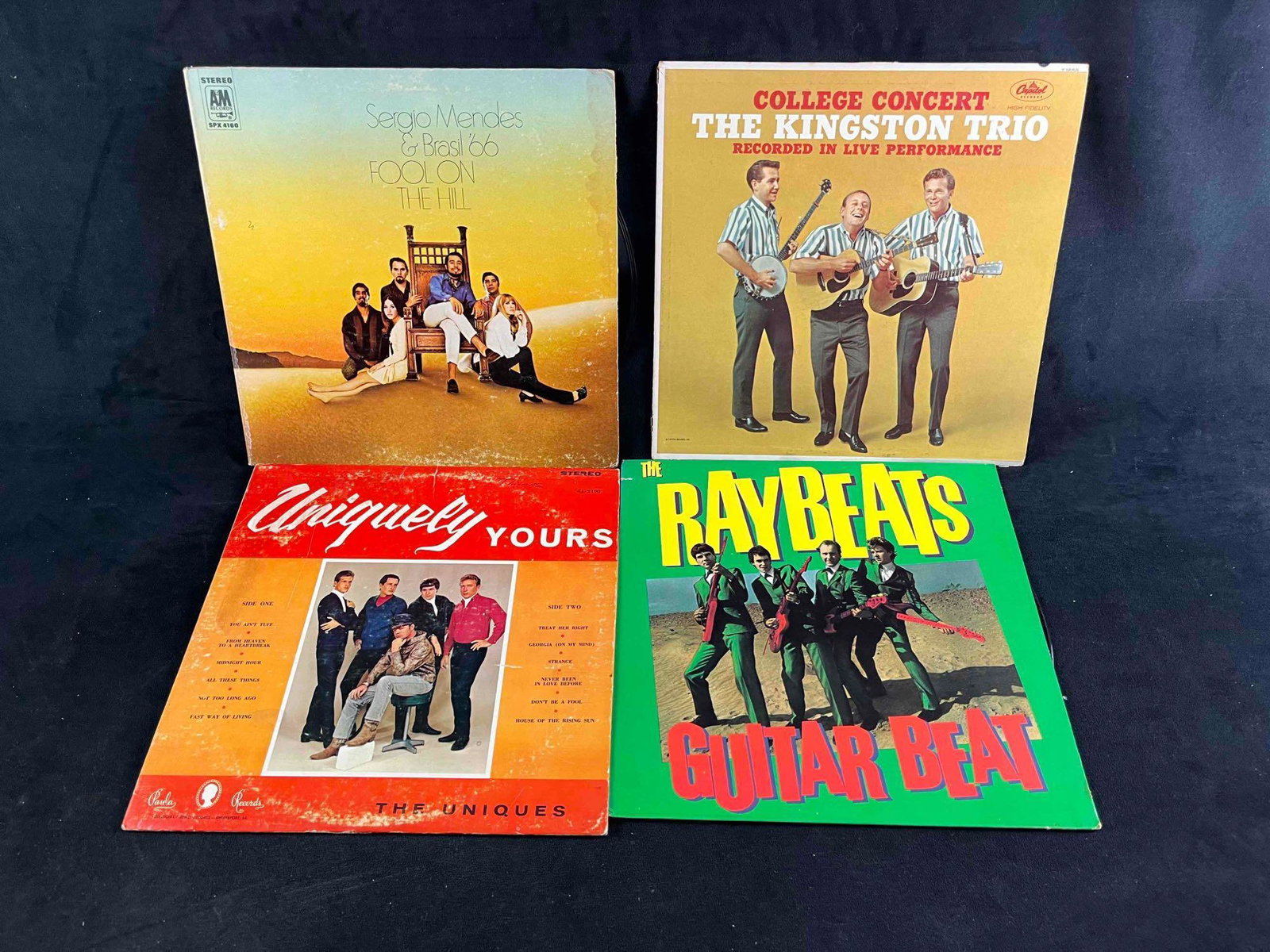 Lot of 4 Pop, Rock, Folk, Assorted Album Records (1 of 5)