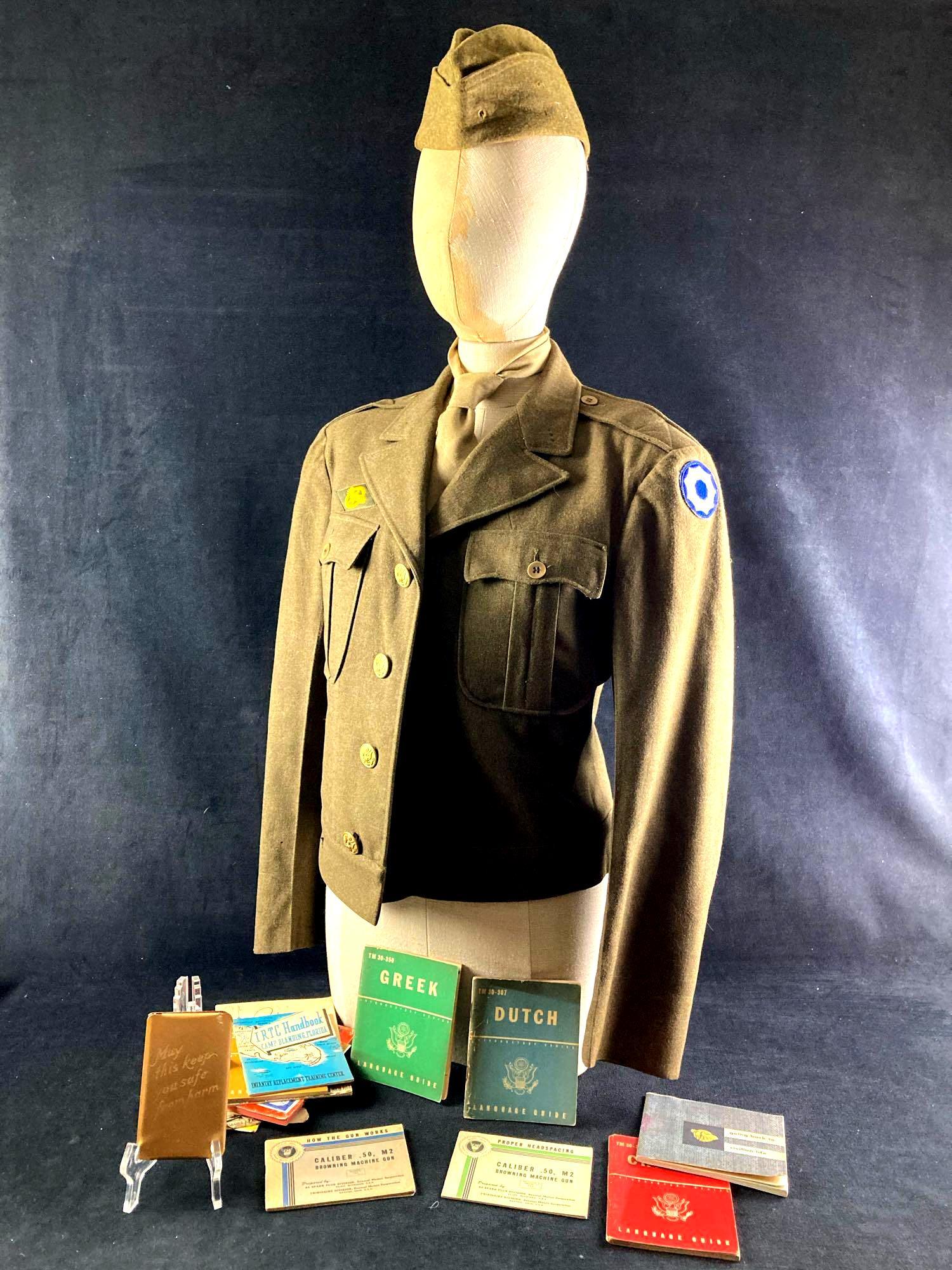 World War II Uniform and Document Set 9th Service (1 of 6)