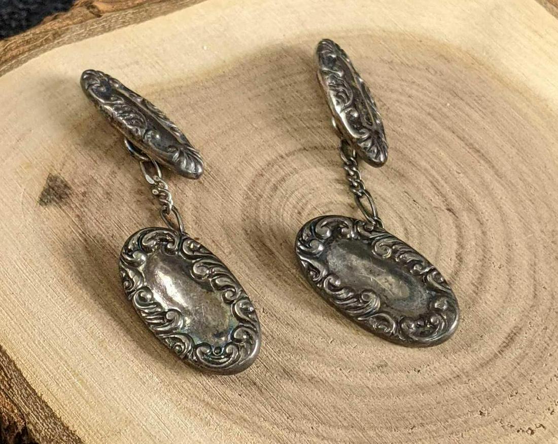Vintage Sterling Silver Cufflinks (1 of 7)