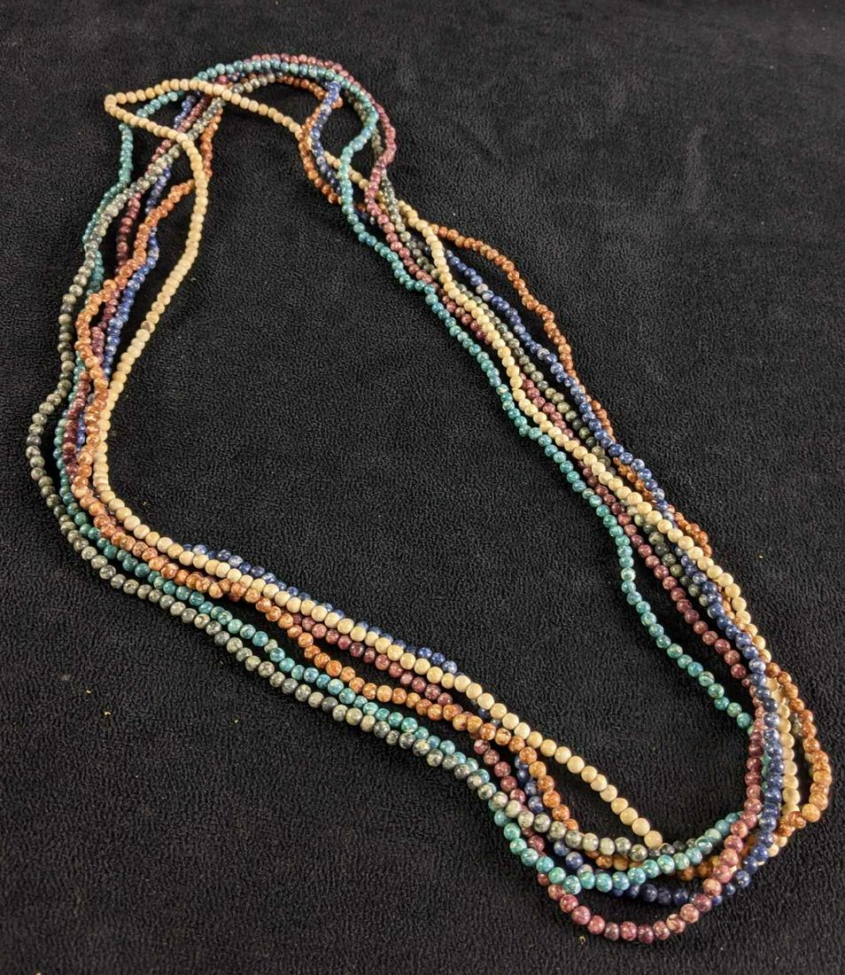 Stone Beaded Necklaces Natural Stone Necklace (1 of 8)