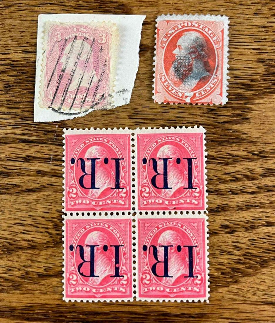 1880s U.S. Postage Stamps Six Antique Stamps (1 of 9)