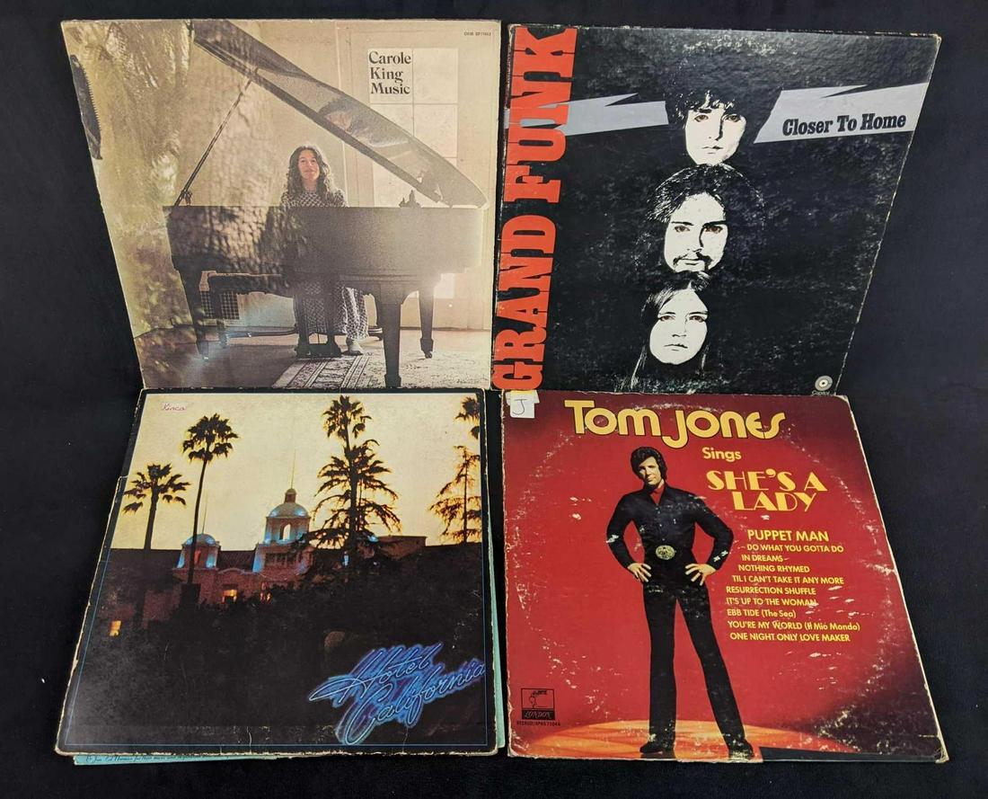Vintage Rock and Folk Vinyl Records Assorted (1 of 5)