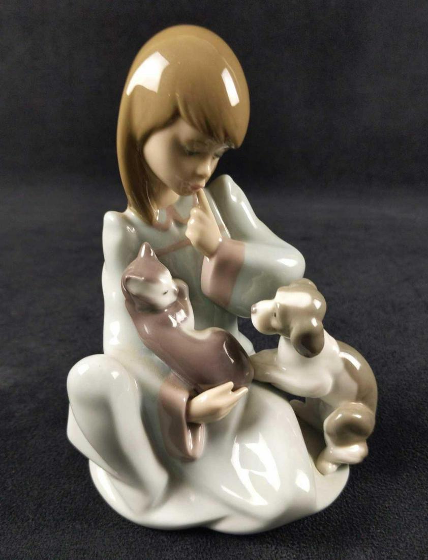 lladro cat nap