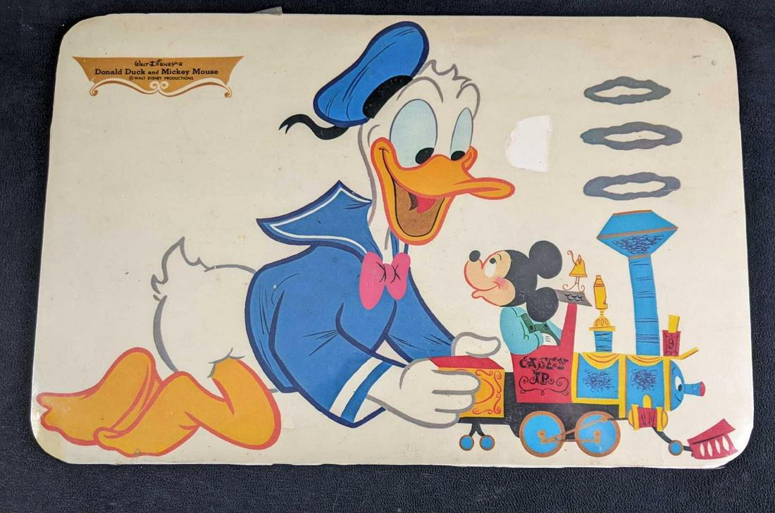 Vintage Donald Duck and Mickey Mouse Poster Disney (1 of 5)