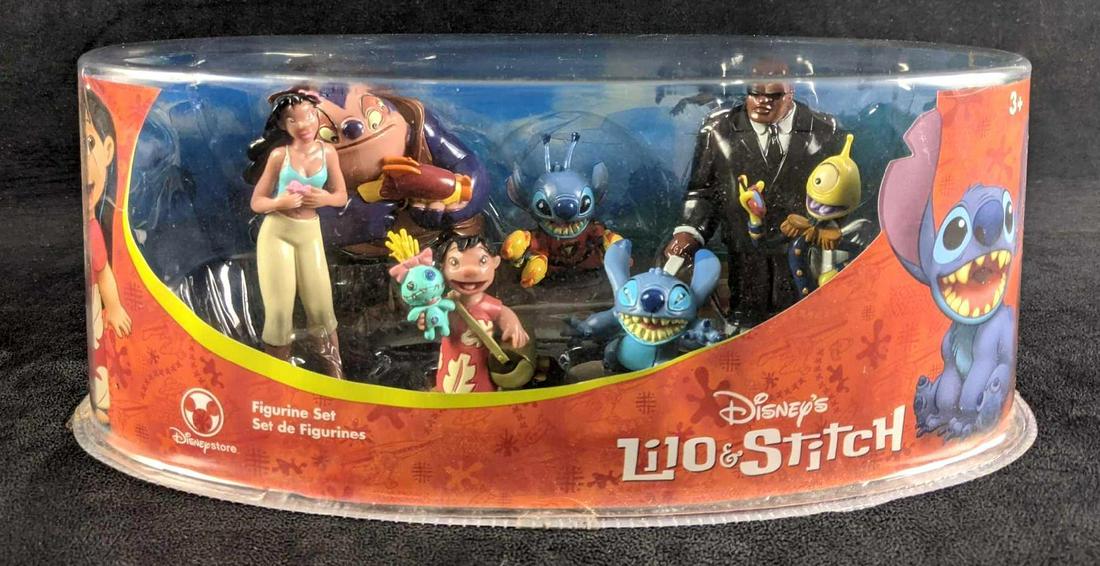 Disney Lilo and Stitch Figurine Set Disney Store (1 of 6)