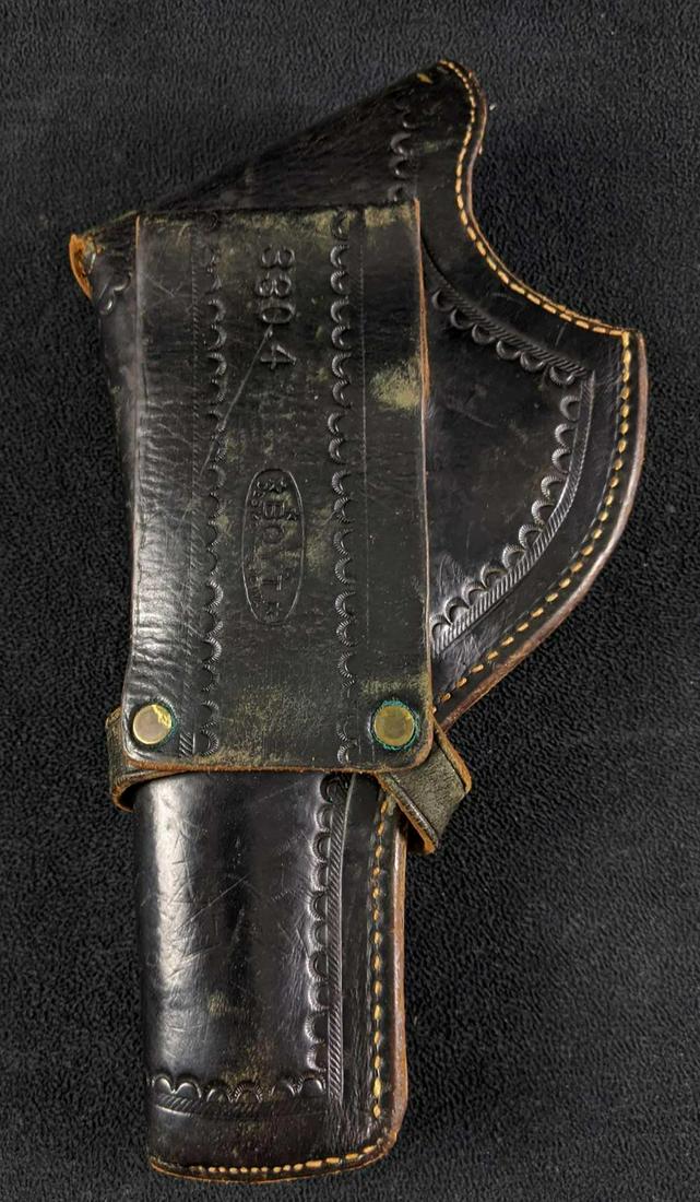 Leather Gun Holster BOYT 4" Barrel Firearm Holster (0219) on Feb 25