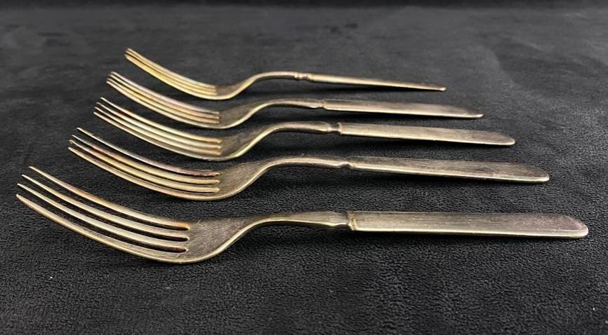 1847 Rogers Silver Forks - Set of 5 (1 of 5)
