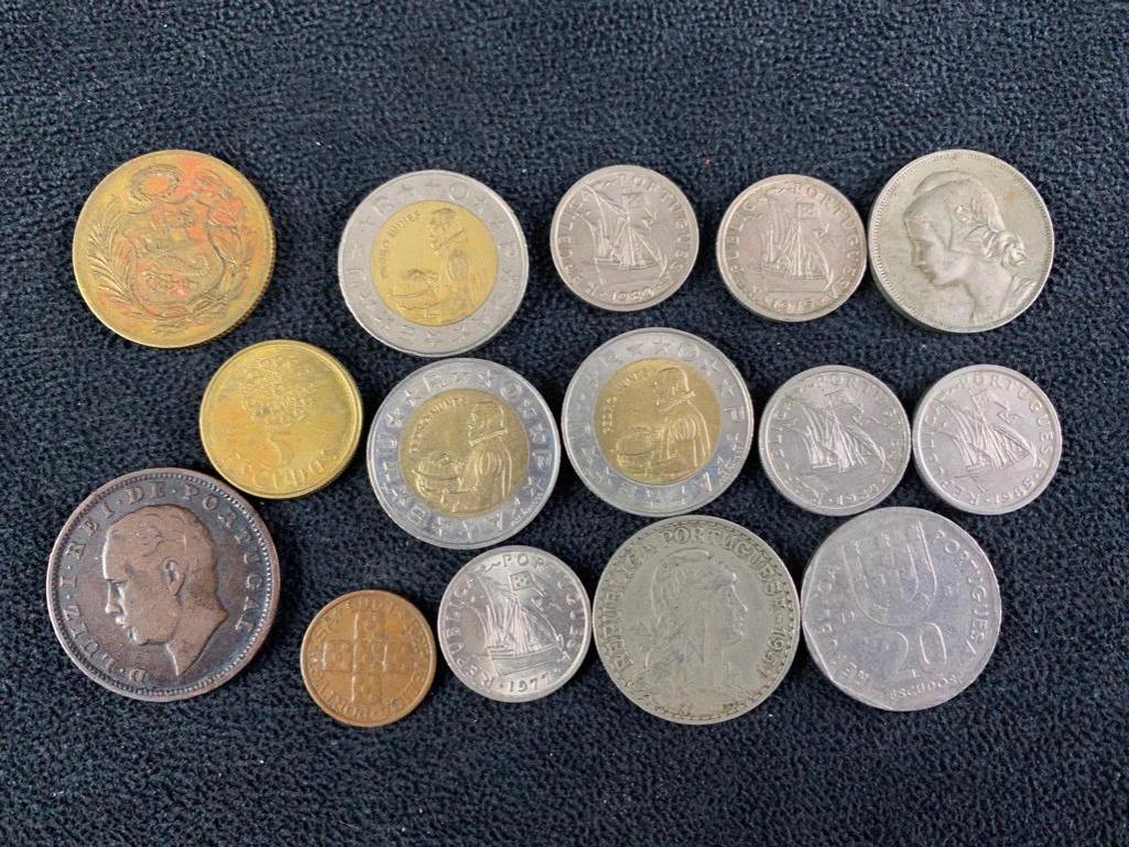 Vintage Portuguese Coins (1 of 2)