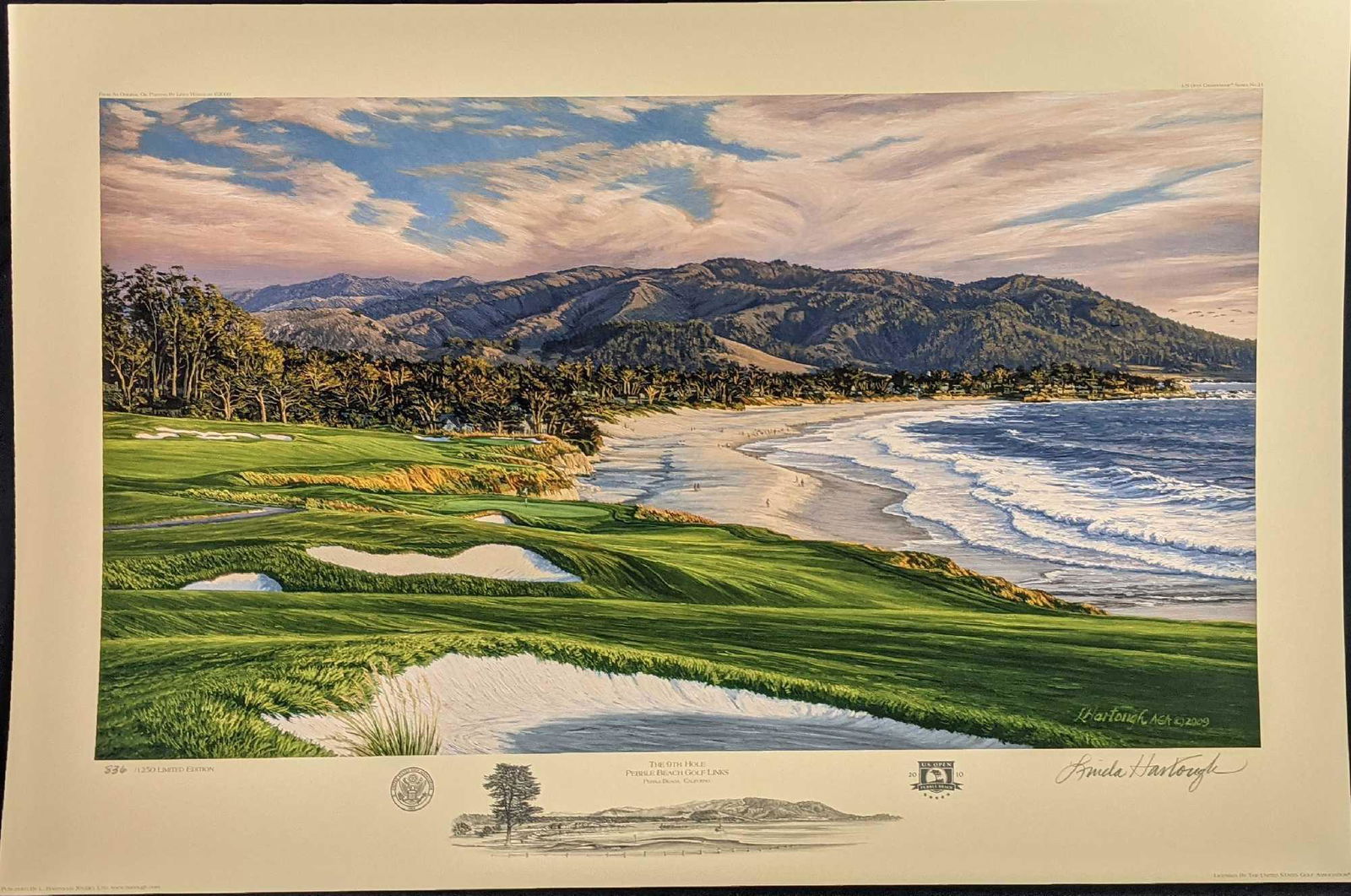 Linda Hartough LE Litho Golf Pebble Beach (1 of 11)