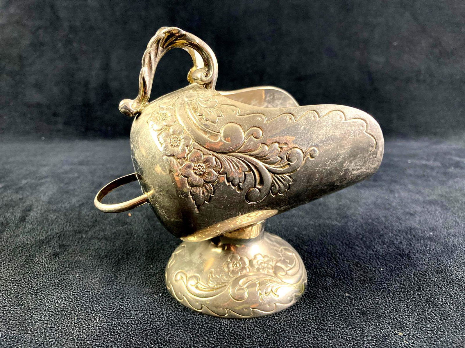 Silverplate Bottle Holder (1 of 4)