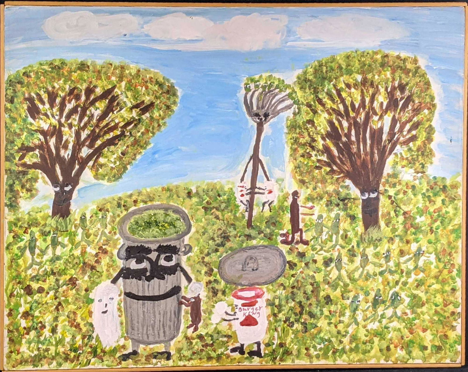 Original Alyne Harris Florida Folk Art Yard Work (1 of 5)