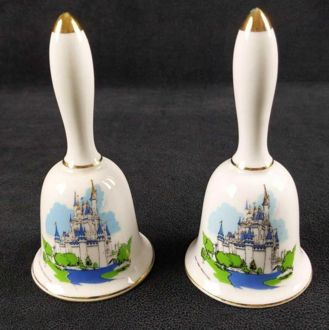 Two Vinage Disney World Souvenir Porcelain Bells (1 of 8)