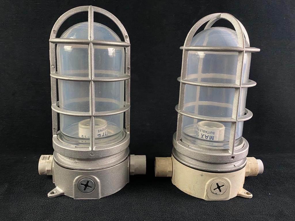 Pair of Marine/Nautical Sconce Lights (1 of 4)