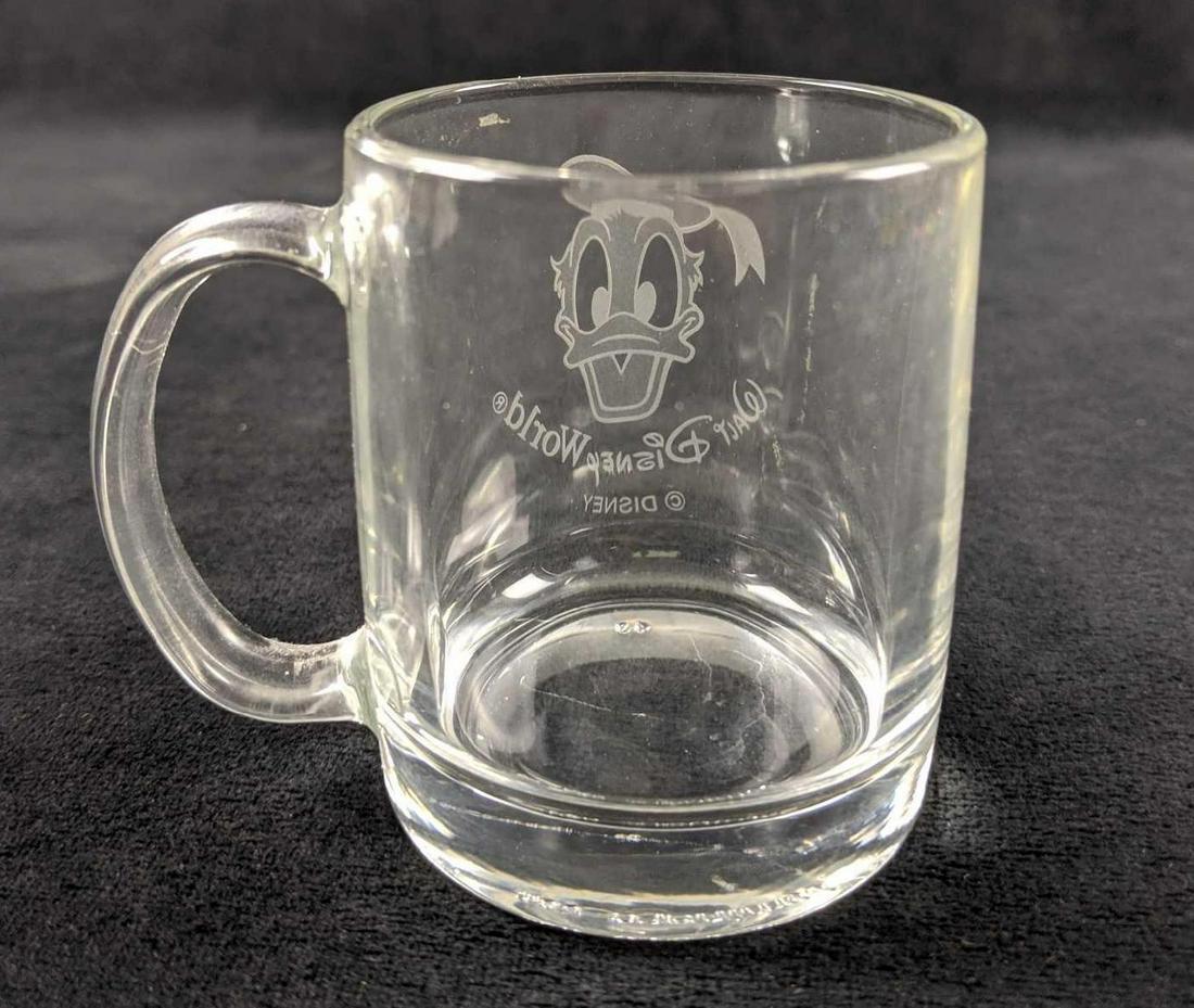 Disney Donald Duck Etched Expresso Style Mug By Luminarc (1 of 6)