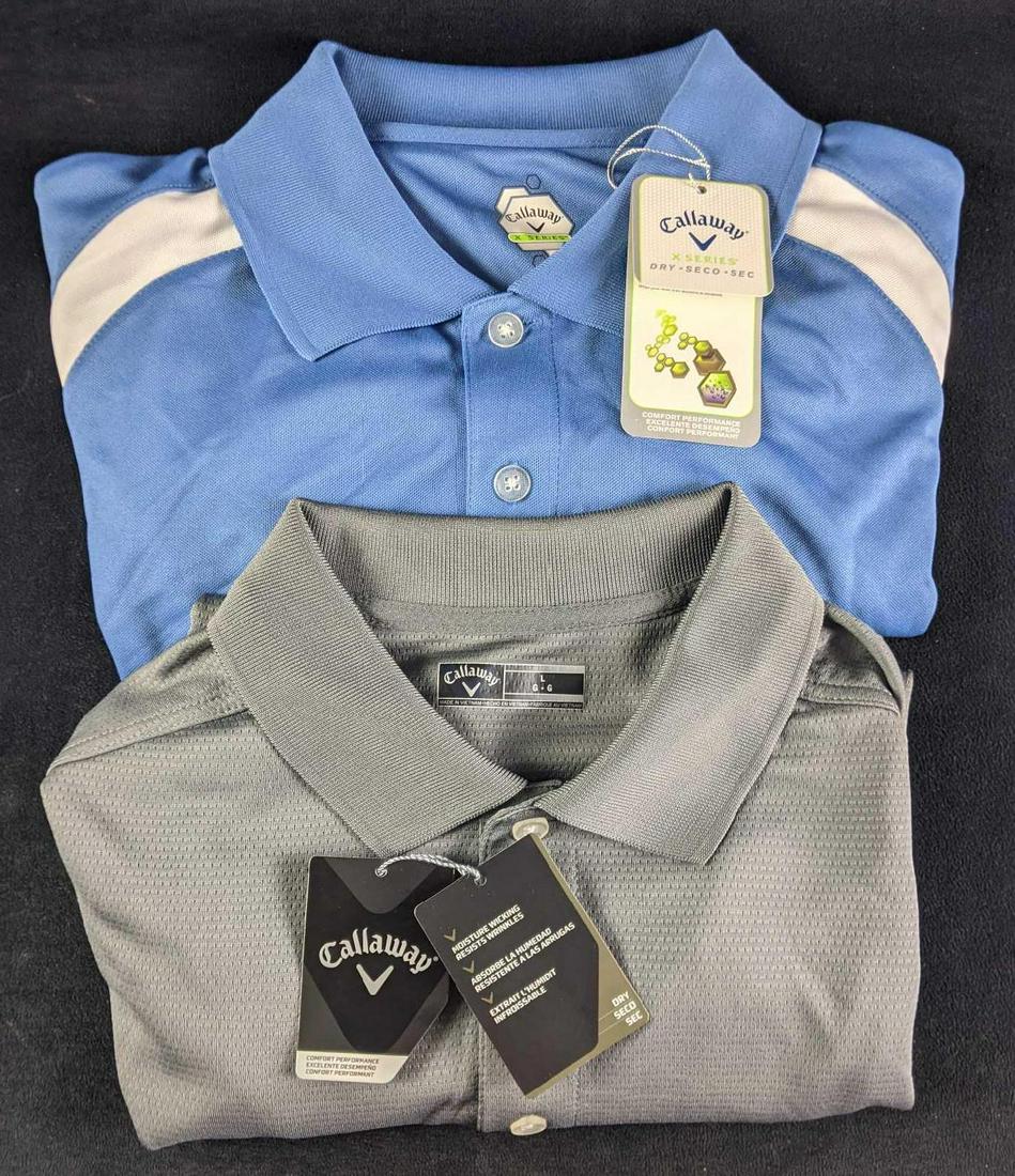 Callaway Moisture Wick Polo Golf Shirts (1 of 6)