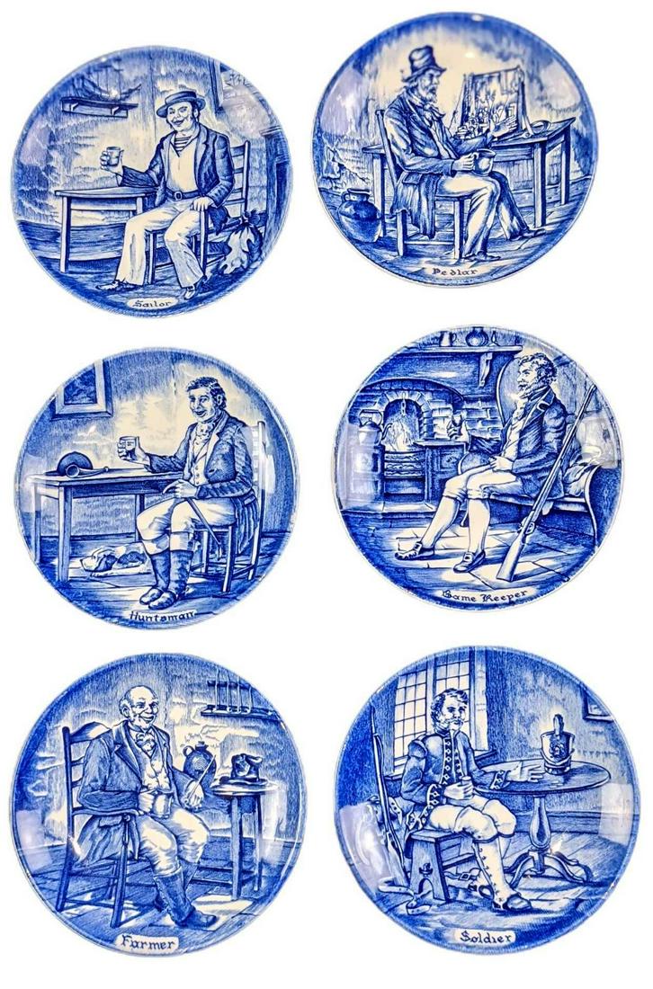 Vintage Six Professionals By Wedgwood Mini Plates (1 of 8)