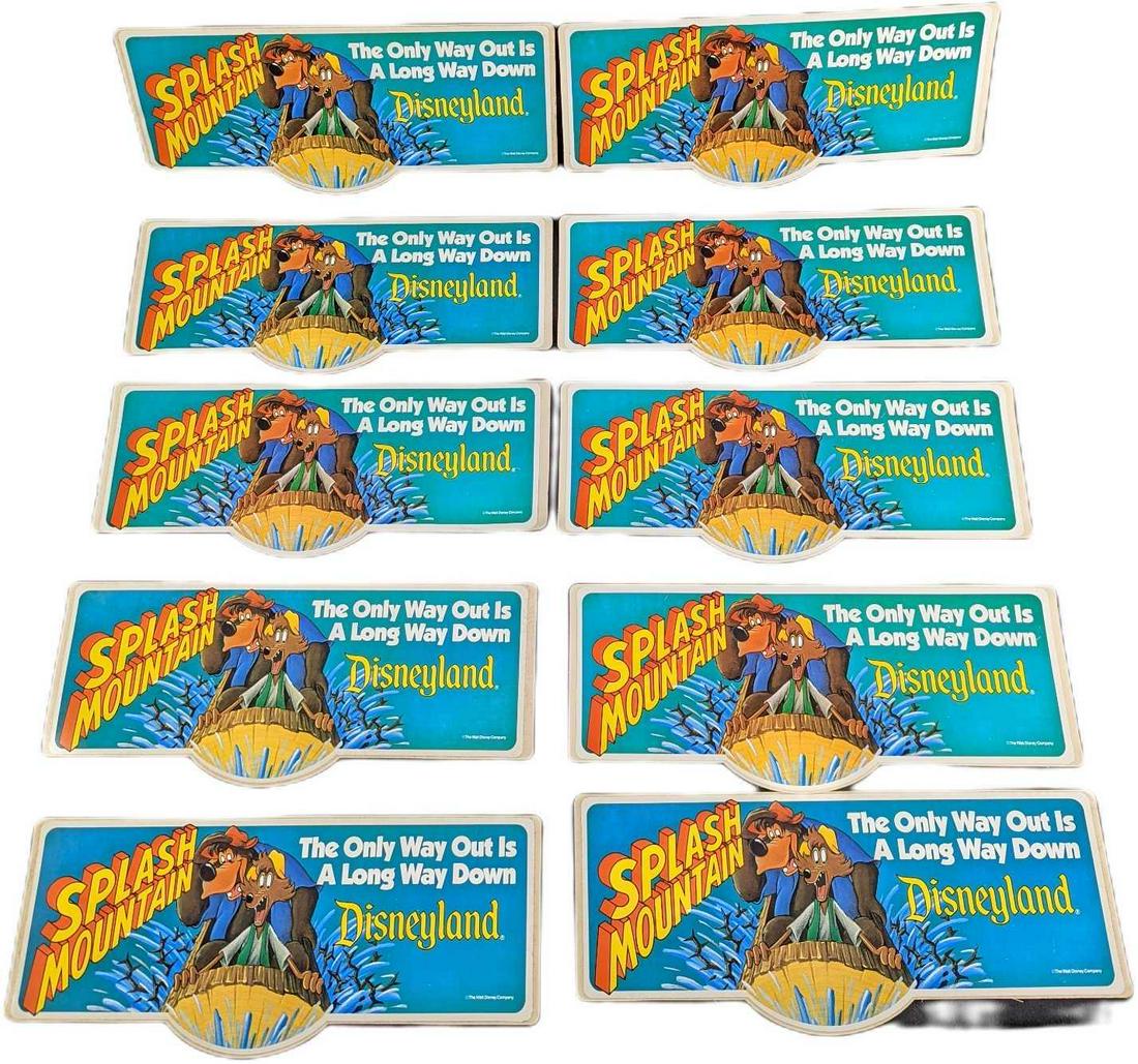 Vintage Disneyland Splash Mountain Bumper Stickers (1 of 2)