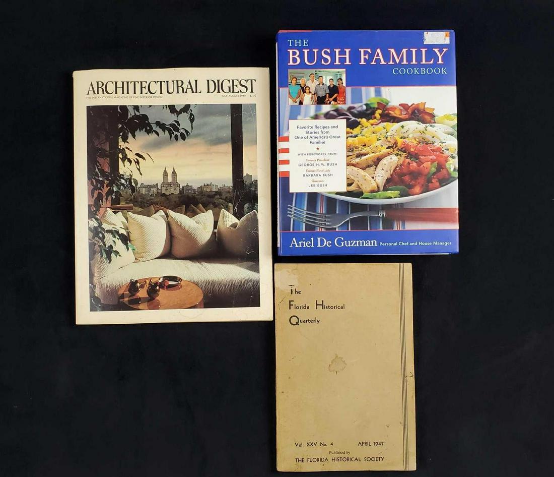 Bush Family Cooking Book Plus 2 Vintage Magazines (1 of 12)