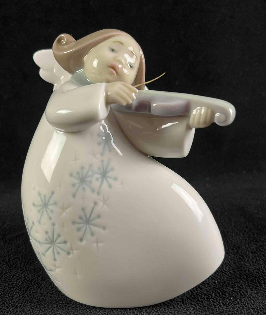 Lladro Little Angel With Violin # 6529 (1 of 8)