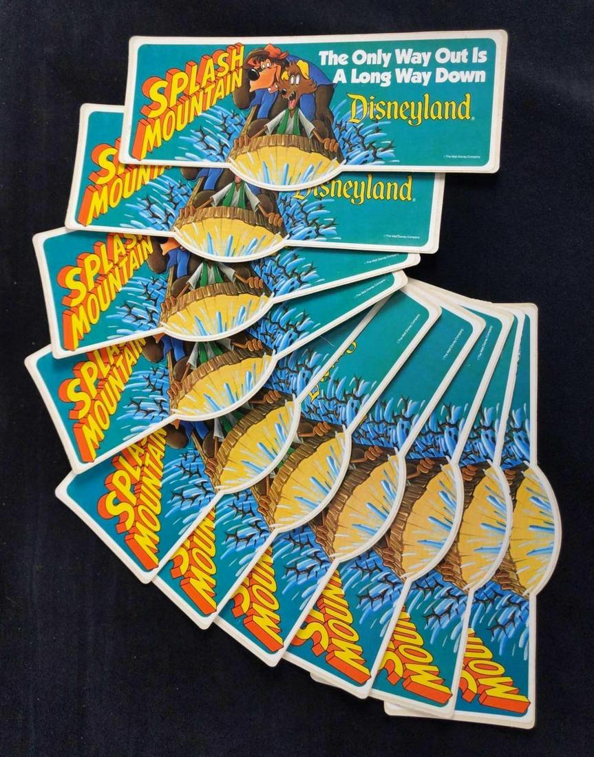 Vintage Disneyland Splash Mountain Bumper Stickers G (1 of 5)