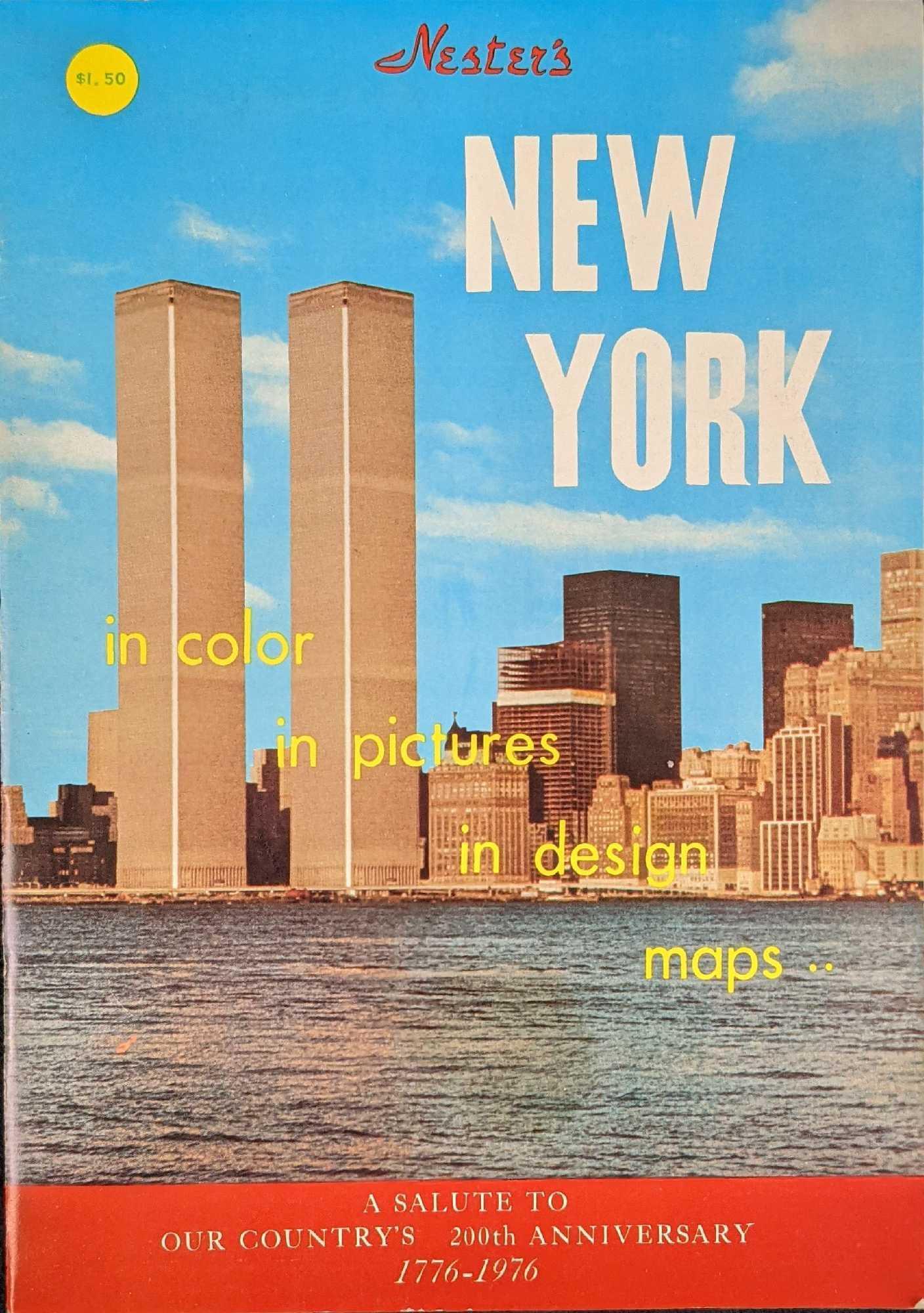 Vintage Nester's New York In Color In Pictures Booklet World Trade Center (1 of 5)