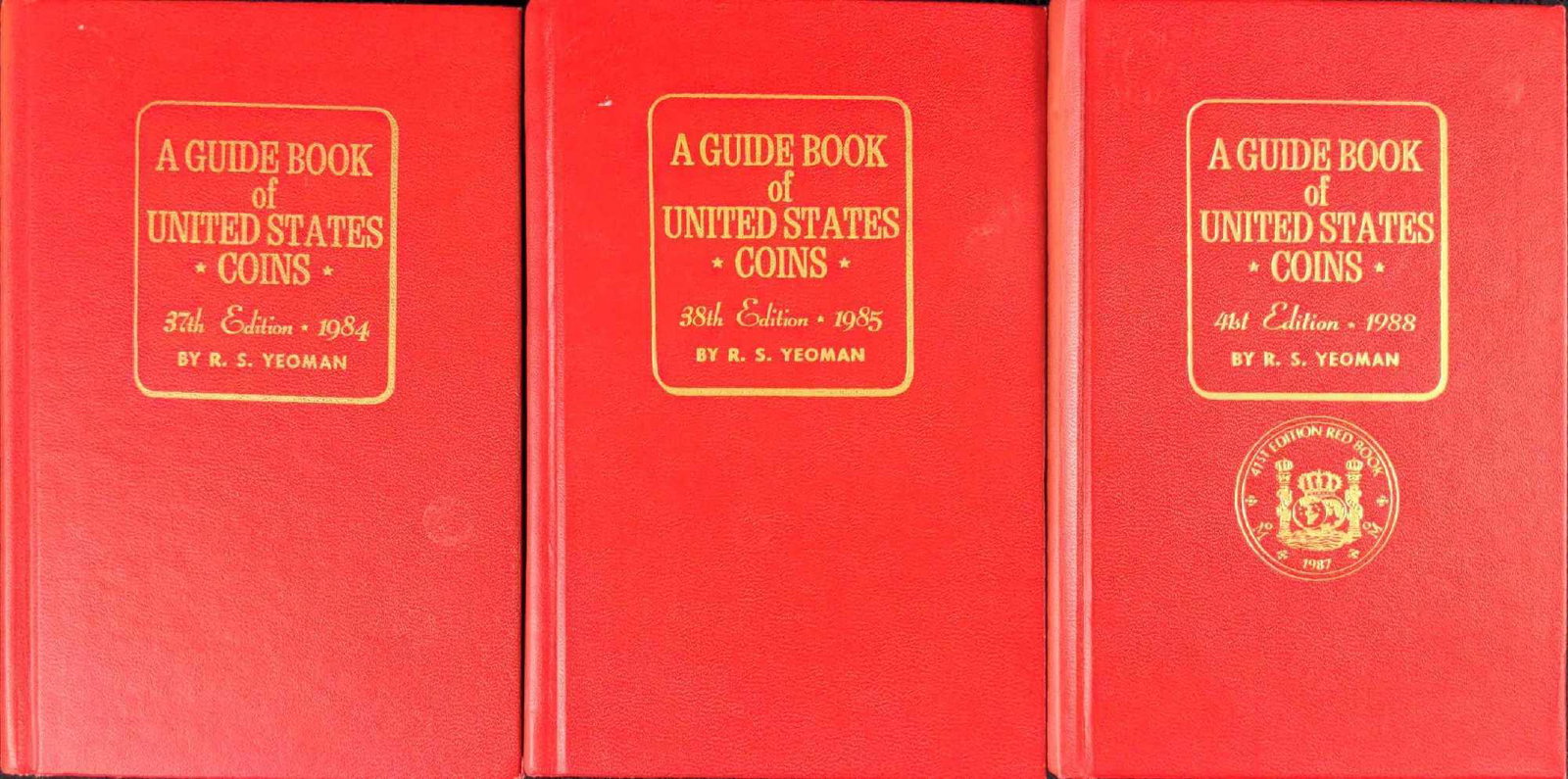 3 Guide Books Of United States Coins 84 85 88 (1 of 7)