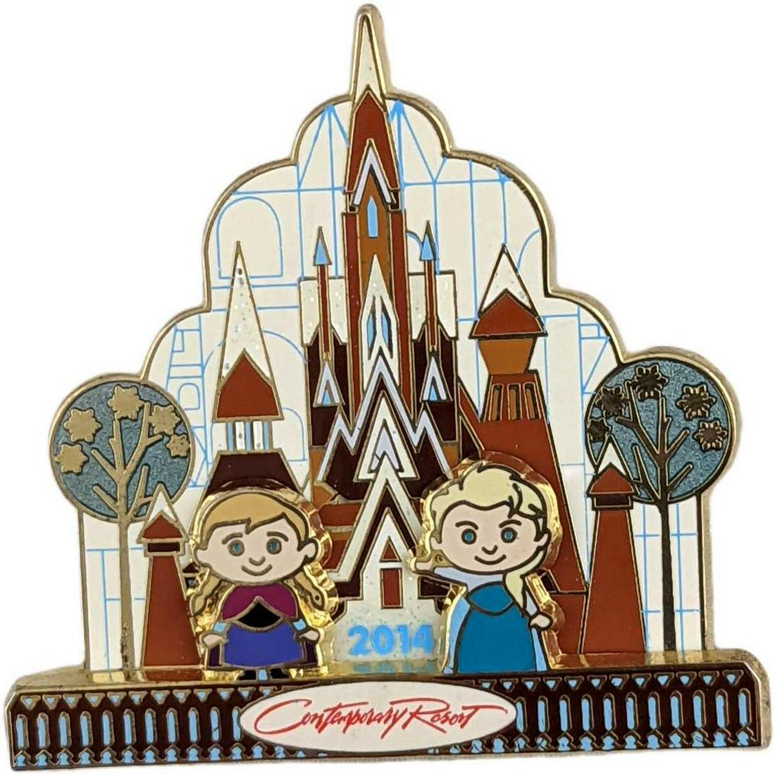 Disney LE Gingerbread House Frozen Elsa & Anna Pin (1 of 4)