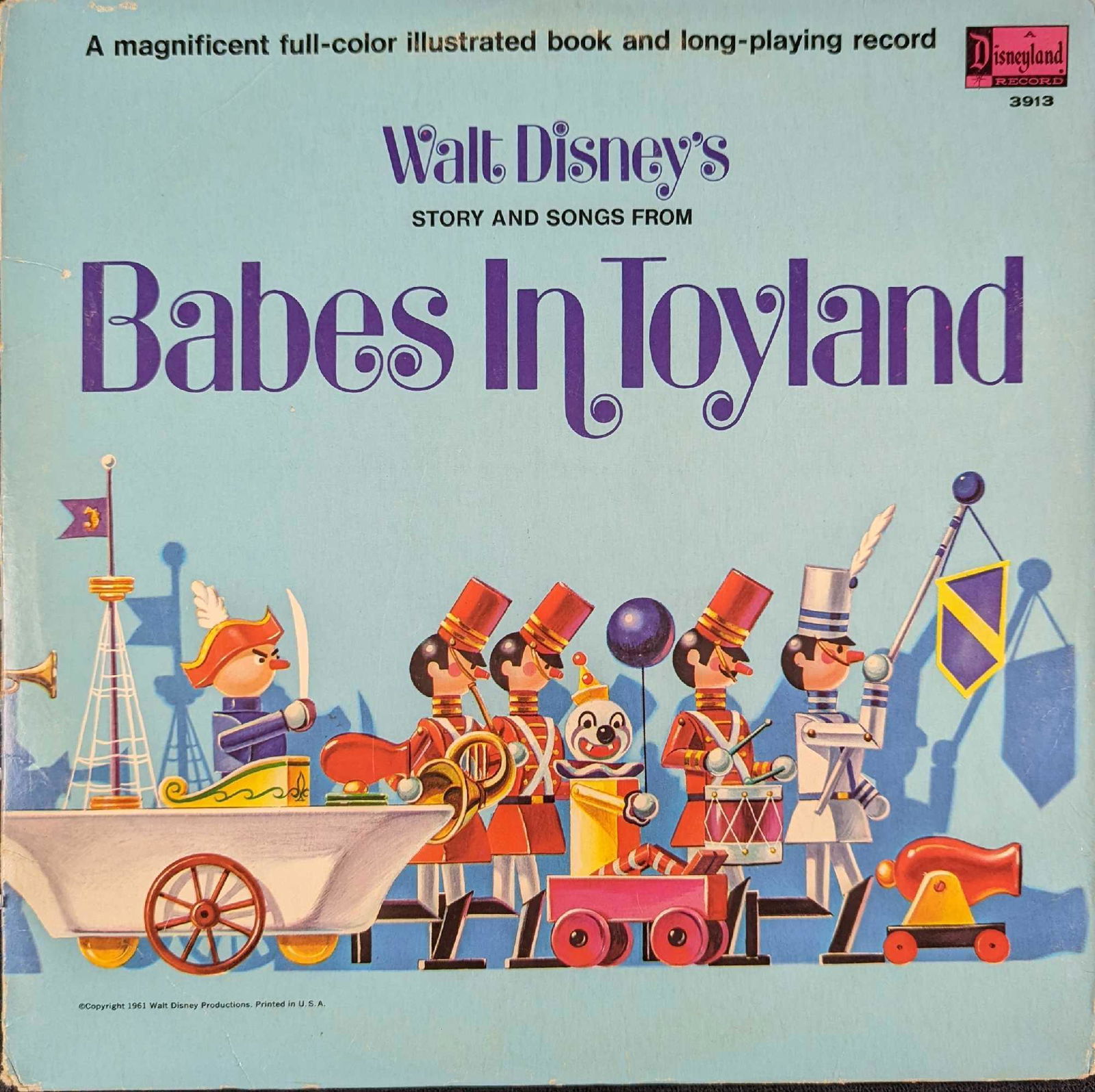 Vintage Disney Babes In Toyland LP Record (1 of 10)