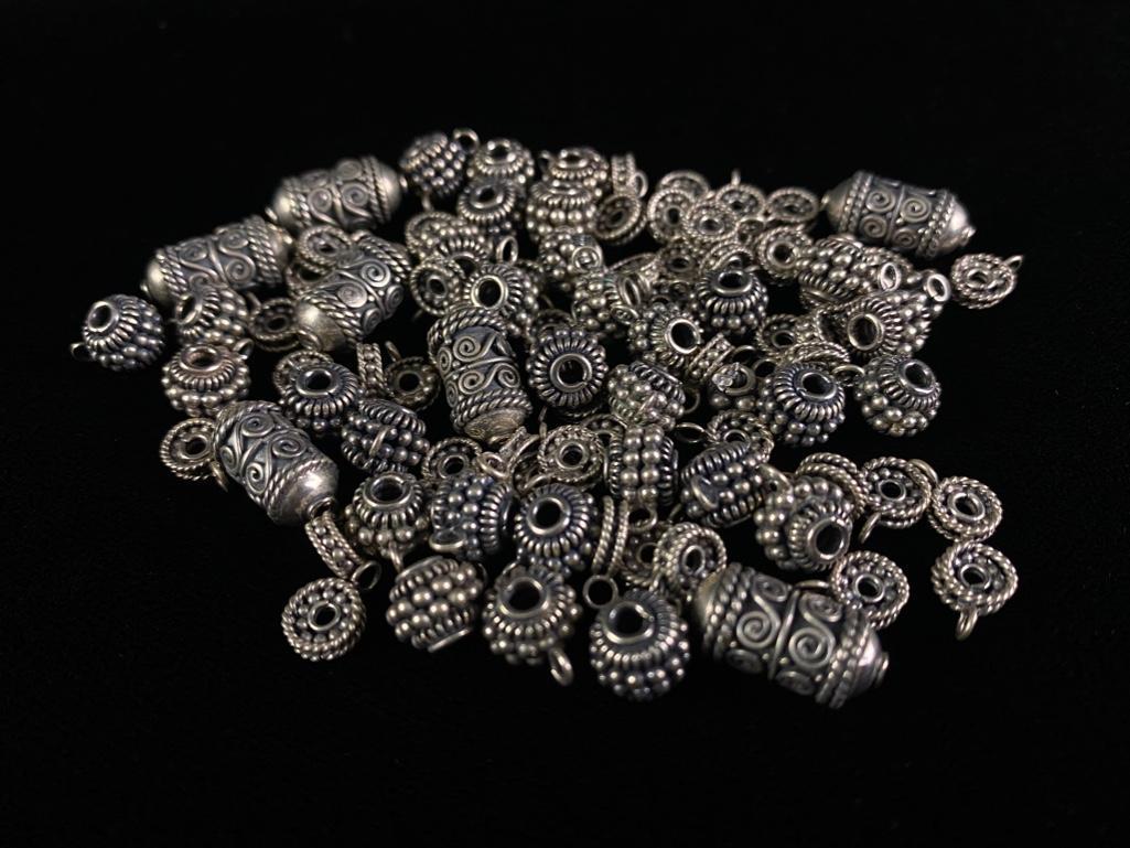 .925 Silver Jewelry Findings - Assorted Beads (1 of 3)