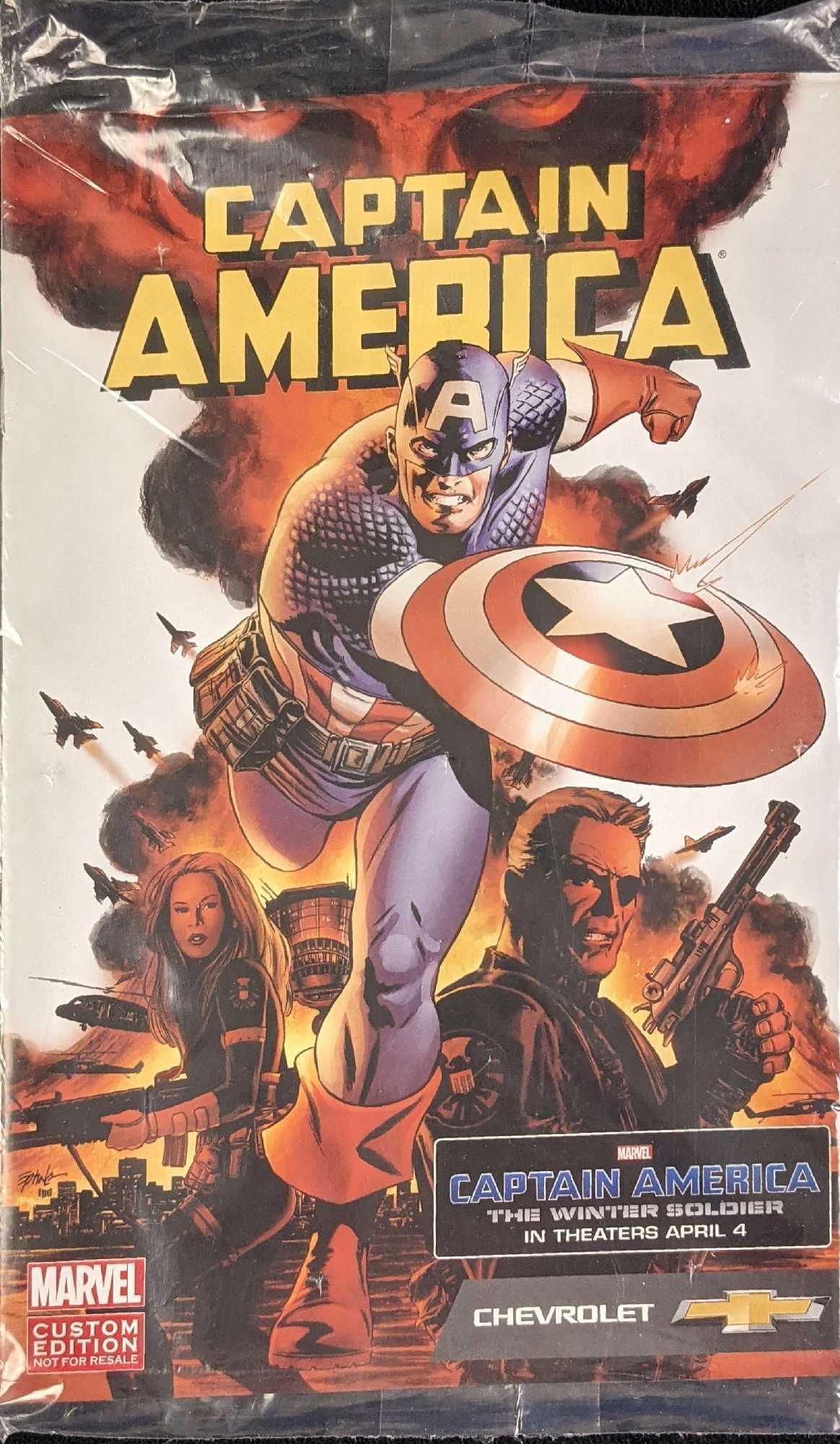 2014 Captain America Comic Book Custom Edition Chevrolet Corvette (1 of 2)