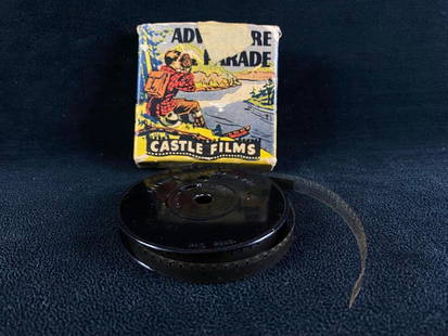 Vintage Castle Films 8mm "Deep Sea Adventure": Vintage Castle Films 8mm "Deep Sea Adventure" Castle Films 8mm home entertainment film, Deep Sea Adventure. Film number 639 in the Adventure Parade series. On Kodak Safety Film, appears to be in