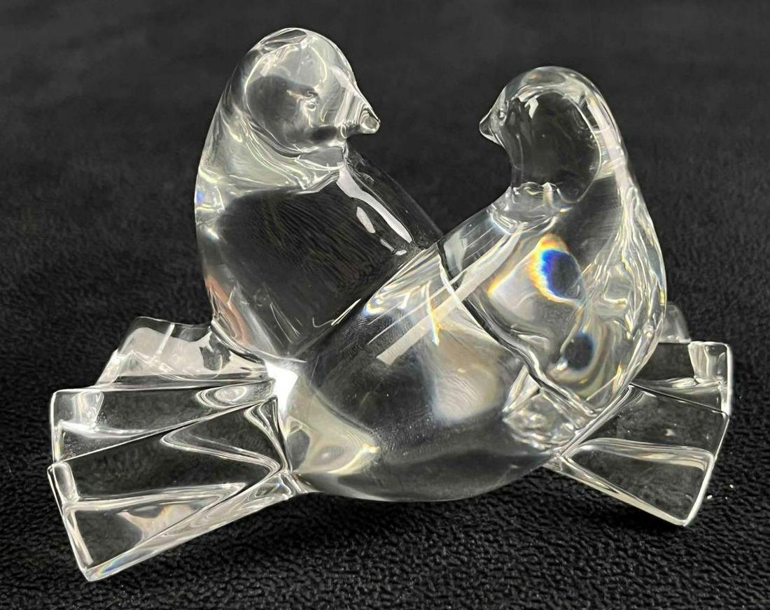 Crystal Love Birds Baccarat Crystal Figurine Apr 15, 2022 Rapid Estate Liquidators and